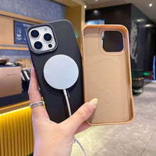 Load image into Gallery viewer, iPhone 14 Series Luxury Frosted Magnetic Silicone Case
